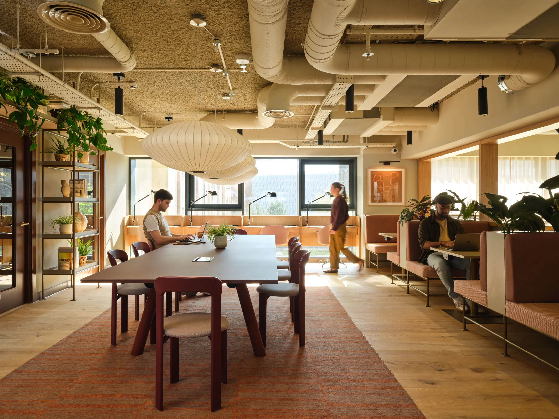Tai Afon - Residents in work from home spaces