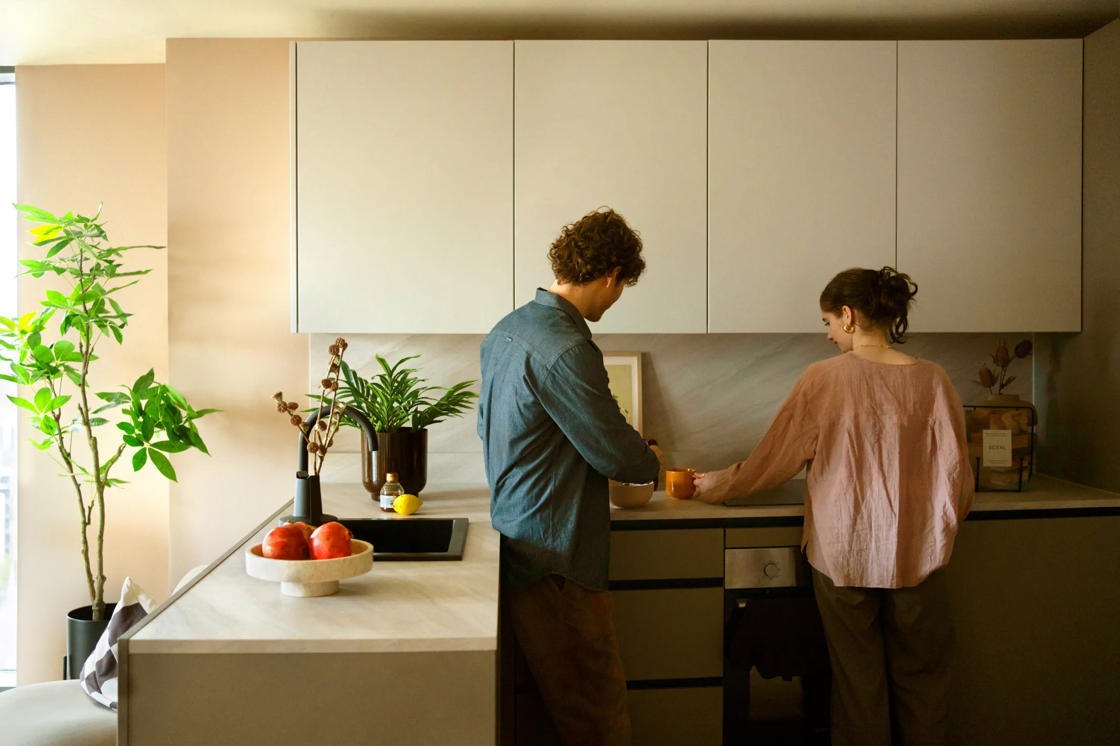 Tai Afon- Couple in Kitchen