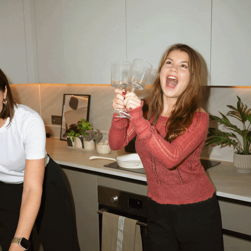 Tai Afon - Residents in Central Cardiff apartment having fun