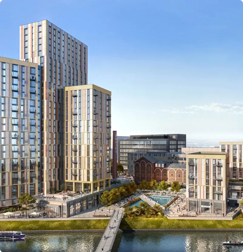 Tai Afon - Central Quay site CGI